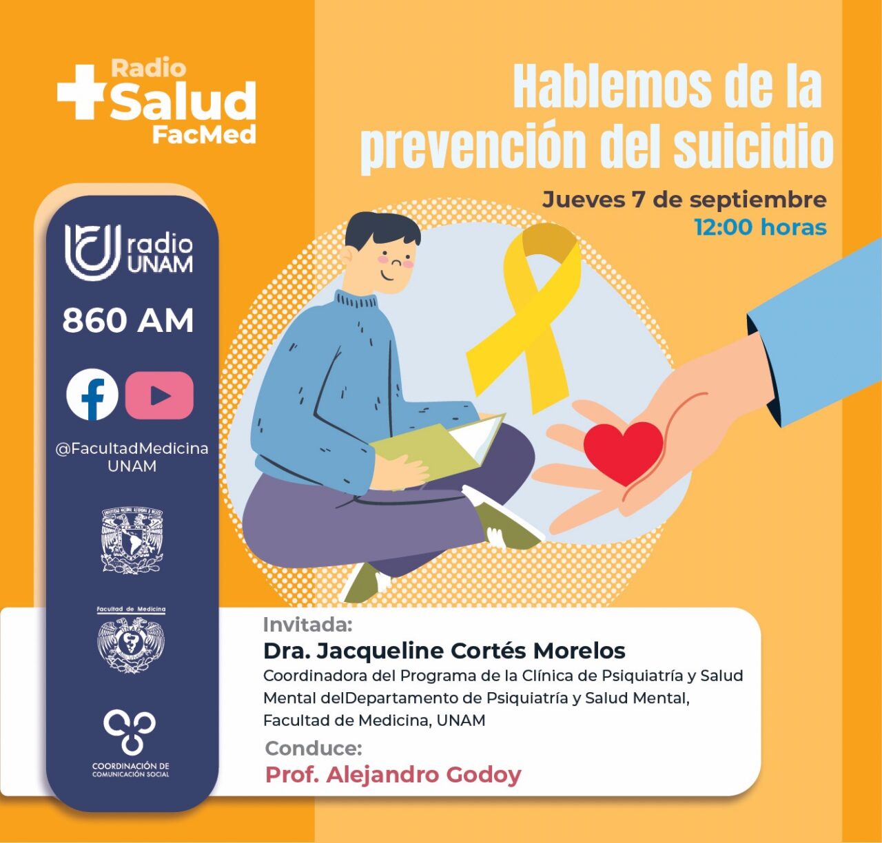 Programa Salud Radio Hablemos De La Prevenci N Del Suicidio Agenda