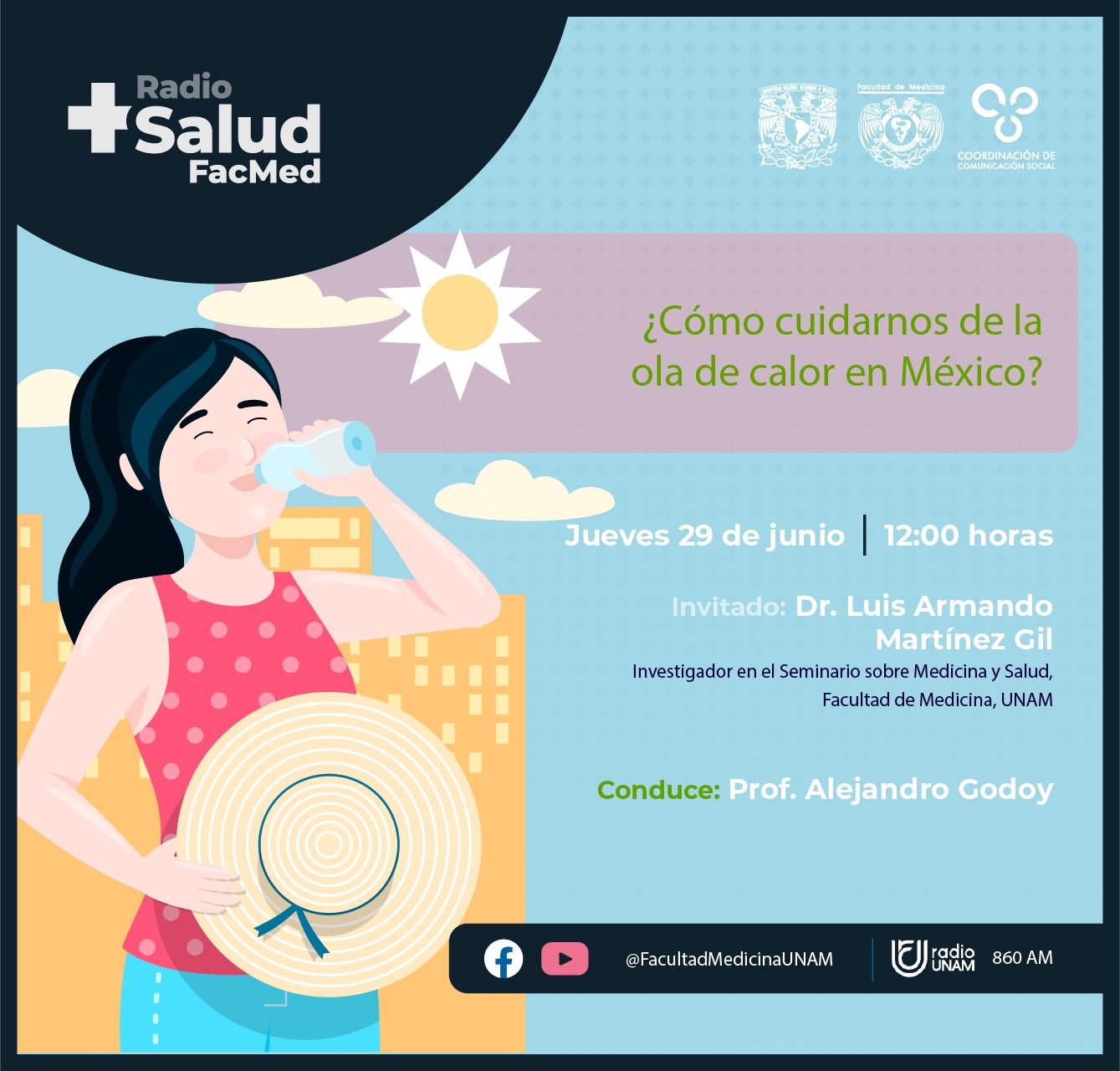 Cómo cuidarnos de la ola de calor en México Agenda